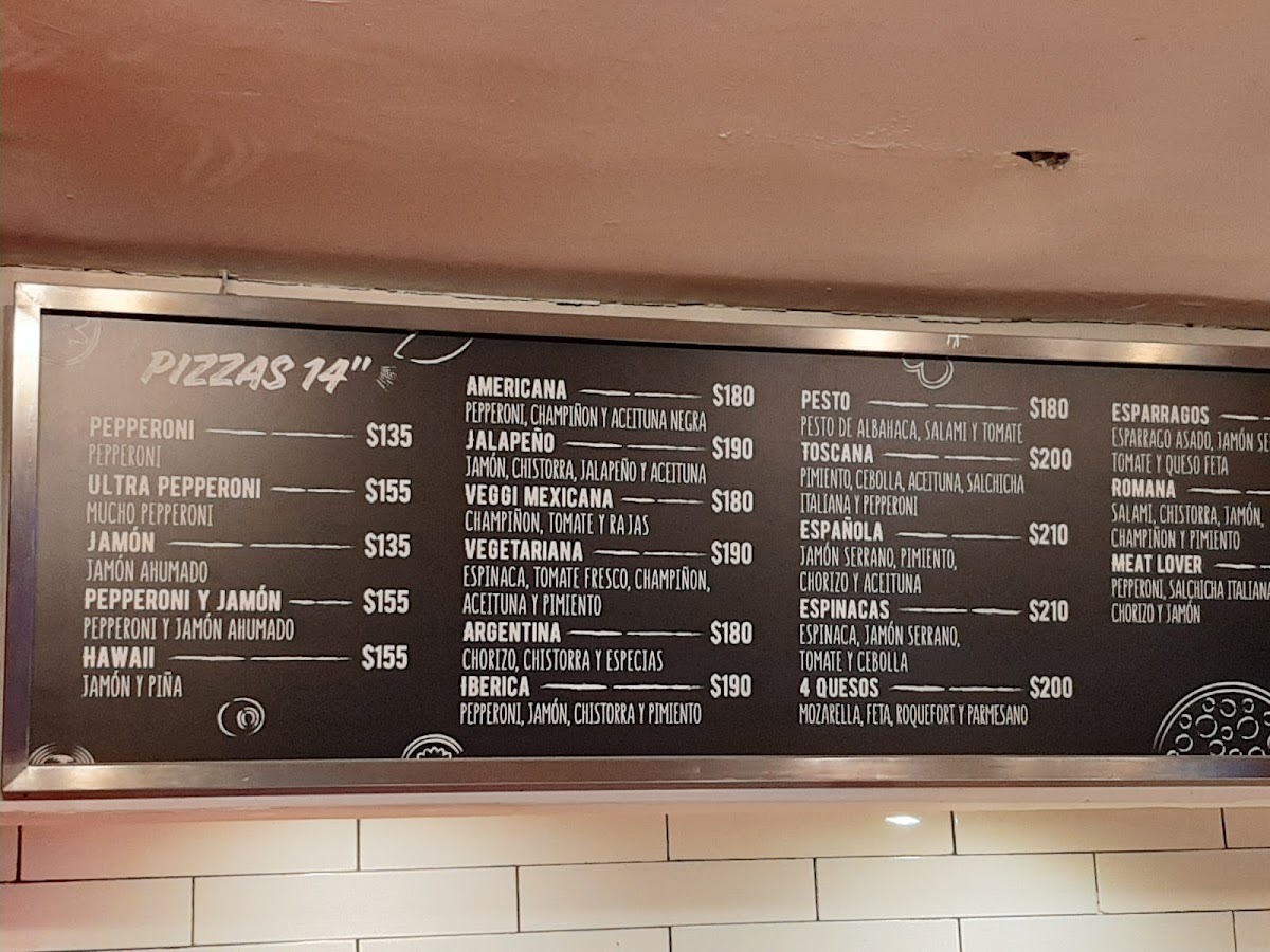 Street Pizza Co Menu - Image 3